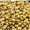 Gold Pony Beads, 720/Pack – Shiny Plastic Craft Beads for Jewelry Making, Classroom Projects & DIY Decorations